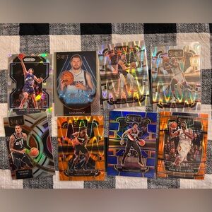 - Lot of 8 Basketball sports cards